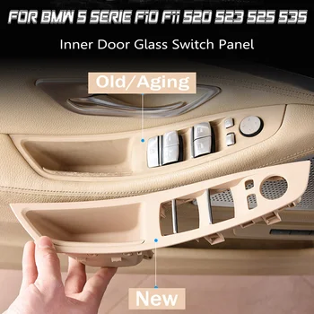 Masina LHD Interior Interior Mânerul Ușii de Sticlă Panou comutator frame-cutie de depozitare Pentru BMW F10 F11 535d 535dx 535i 535ix 2011-2013