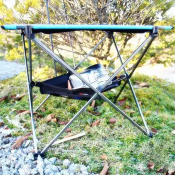 Masă pliantă de Depozitare Coș de Agățat în aer liber Sălbatice Rack Masa Pentru Scaun Coș de Picnic de Stocare de Camping Sac de Pescuit Cuier Net M3X7