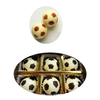 Meibum 14 Cavitatea Fotbal Policarbonat Ciocolata Mucegai Sfera 3D Minge de Patiserie Forma Tava de Copt Bomboane de Decorare Mucegai