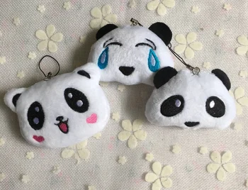 Micul Panda 6CM umplute jucărie de pluș, păpuși mici de pluș cadou pandantiv lanț cheie de Jucărie de Pluș, Păpuși