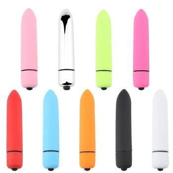 Mini 10 Viteza de Silicon Vibrator Penis Fals Glont Vibrator sex Feminin Orgasm Vaginal sex jucărie jucărie pentru adulți