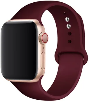 Moale Officila Ceas Silicon Trupa Buclă Pentru Apple Watch SE 6 5 4 42mm Sport 40mm bratara pentru iwatch 5 3 2 40 mm bratara 44mm