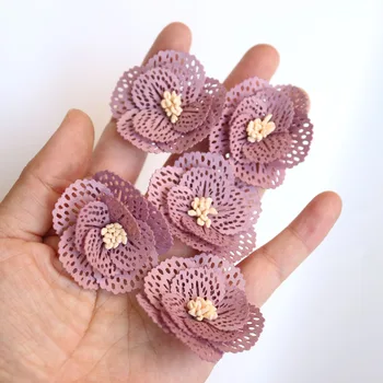 Moda coreea papion floare Patch-uri pentru haine DIY coase pe sequin parches bowknot aplici bordados para