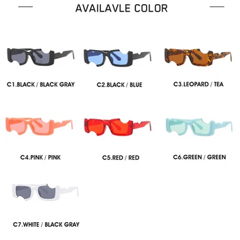 Moda de Lux de Brand Designer de Epocă Cadru Mic Pătrat ochelari de Soare Femei Bărbați Populare de Călătorie ins Ochelari de Soare Steampunk Nuante