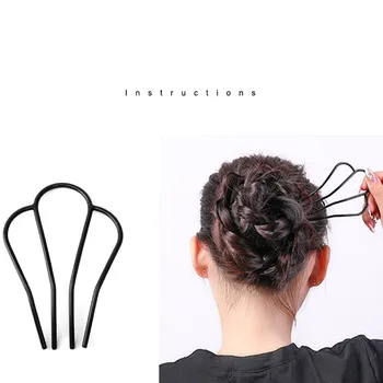 Moda Femei Ac de păr poftă de mâncare Styling Clip Stick-ul Bun Filtru DIY Împletitură de Păr Instrumente Accesorii de Par Braider DIY Coafura
