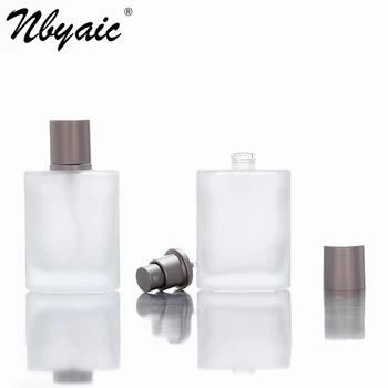 Nbyaic 1buc sticla de parfum 30ml 50ML100ML sticlă mată sticla cu pulverizator high-end parfum de înlocuire sub-presa sticlă sticlă goală
