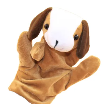 New Sosire Copii Copil Câine Animal Marionetă Deget pentru Sugari Copil Jucărie Jucării de Pluș Cadou Amuzant Pentru Copii Игрушки Для Детей#cn25