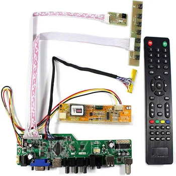 Noi TV56 Kit pentru LP141WX3 B154EW02 LTN141AT03 TV+HDMI+VGA+AV+USB LCD Ecran cu LED-uri Controler de Bord Driver