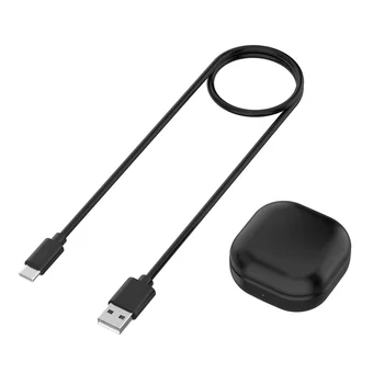Noile Căști Wireless de Încărcare Cutie de Caz Pentru Galaxy Muguri Vii Alb Negru Inlocuire Caz de Încărcare USB Tip-C prin Cablu de Tarifare