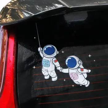 Noizzy Astronaut Extraterestru Auto Auto Decal Autocolante De Vinil Geamul Portierei Motocicleta Decor Laptop Auto Auto-Styling Accesorii
