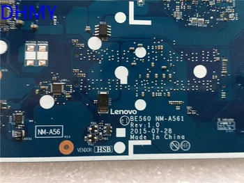 Nou Original laptop Lenovo Thinkpad E560 placa de baza placa de baza i7-6500U cu afișaj Grafic card NM-A561 01AW112