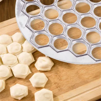 Noua Moda Bucătărie Aluat Presa Ravioli Face Mucegai Găluște Mucegai Filtru DIY Filtru de Aluat Pelmeni Mucegai Paste Formă 37 Găuri Fierbinte