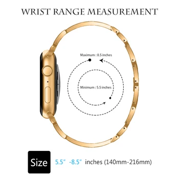 Noua Moda de Vara Diamant Brățară de Bandă Pentru Apple Watch Seria 5 4 3 2 42mm 38mm Jewery Curea Substitut pentru iwatch 44mm 40mm