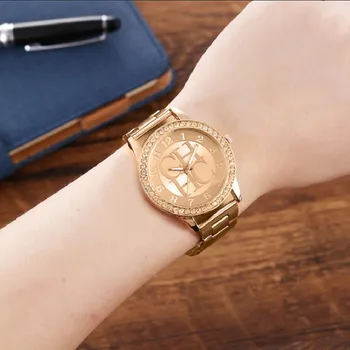 Noul Design CH Moda Ceas de Lux din Oțel Inoxidabil da2020mes Aur de Sport Cuarț Ceas Esențiale Neutru Doamnelor Ceas