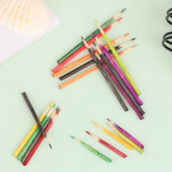 Noul Hot！25Pcs/set 1/12 Păpuși Mini Creion Colorat Model de Moda in Miniatura Accesorii Model de Simulare Jucării Pentru Copii Cadouri