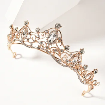 Nunta Coroana de Păr Accesorii bijuterii Aur Argint Culoare cu Bucla End Elegant, Elegant, Durabil Cadou pentru Femei Fete