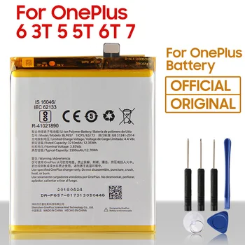 Original Acumulator de schimb Pentru OnePlus 1 2 3T 5 5 6 6 7 7 Pro 7T 7T Pro BLP637 BLP685 BLP699 BLP743 BLP745 Bateria Telefonului