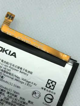 Original HE345 3060mAh Baterie Pentru Nokia 6 2 6 2018 TA-1054 A 345 Baterii Bateria