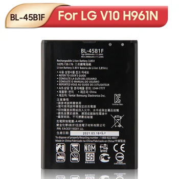 Original Inlocuire Baterie de Telefon Pentru LG V40 V50 V30 V20 V10 ThinQ 5G ThinQ Q710 H930 H990N H961N LS998 Q8 2018 Versiunea LM-V500