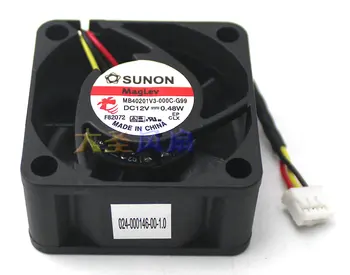 Original pentru SUNON MB40201V3-000C-G99 DC12V 0.48 W 40x40x20MM 3Lines Calculator ventilatorului de răcire