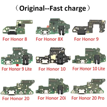 Original Port USB Încărcător Dock Conector de Încărcare de Bord FLex Cablu Pentru Huawei Honor 8 9 Lite 8X 10 20 Pro 20i 20 Lite