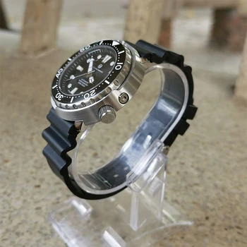 PAGRNE Nou DESIGN Bezel Ceramica Automat Ceas de Lux Safir de Sticlă Bărbați Ceasuri Mecanice rezistent la apa 300M Ceas de Scufundare pentru Mine