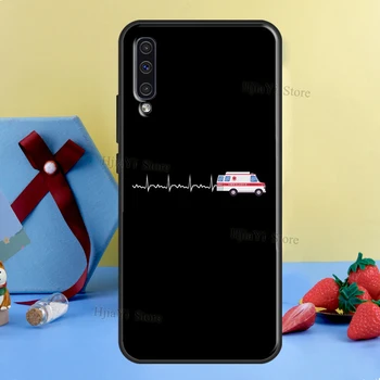 Paramedic Ambulanță Wee Woo Pentru Samsung Galaxy A51 A71 A31 A41 A21S A20e A40 A50 A70 A02 S A12 A52 A72 Capacul Telefonului