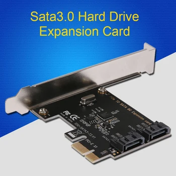 PCI-E PCI la SATA 3.0 Card de Extensie cu Suport Pentru 2 Porturi SATA III 6Gbps Expansiune Adaptor pci e sata3 sata 3 card Pentru Minerit