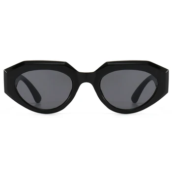 Peekaboo negru retro ochelari de soare pentru femei de aur din metal decor verde doamnelor ochelari de soare pentru barbati 2021 înaltă calitate picătură navă