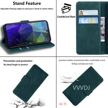 Pentru O 41 Acoperă cu Suport Card Flip Wallet shell Pentru Samsung Galaxy A41 Caz de Lux din Piele pu Silicon Plin caz de Protecție