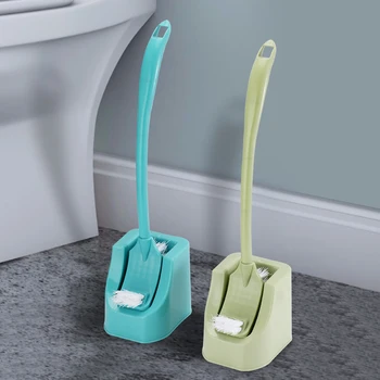 Perie de toaletă de Bază În Gospodărie Acasă Flexibil Peri Moi Perie cu Uscare Rapidă Artefact Creatoare de Accesorii pentru Baie WC