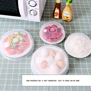 Placă de Acoperire Anti-Stropi Capac pentru cuptor cu Microunde cu Aburul Castron de Alimente de Protecție Cupola de Plastic