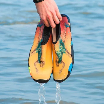 Plaja trecere prin vad Super Stretch moale pantofi Non-alunecare de Apă Aqua Desculț Gimnastică, Înot Pescuit Adidasi Reef Amonte de Fitness Pantofi