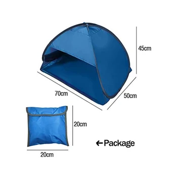 Portabil Tenda Mini-Cap Pop-up Cortul de Pliat Rapid Și se Întindea în aer liber Camping Plaja Fata Cort Umbrele Mici Tent