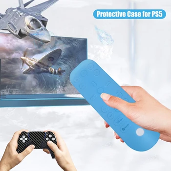 Praf Capac de Silicon Pentru PlayStation 5 PS5 mass-Media de la Distanță Anti-zero, Anti-alunecare la Distanță Caz de Protecție Coajă Accesorii
