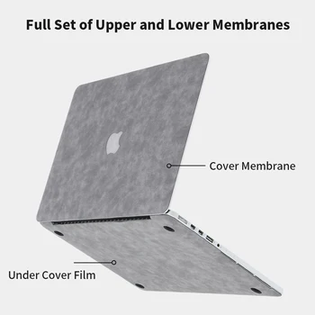 PU Capac din Piele Pentru Apple MacBook Pro Air M1 Chip Retina 13 15 16 Inch 2020 Nou 2338 A2251 A2179 A2337 A1466 Laptop Coajă de Piele