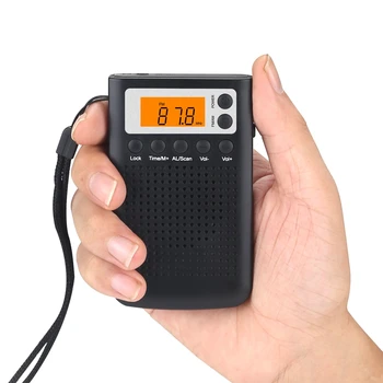 Radio portabil Retekess FM/AM Radio Digital Portabil Mini Stereo Ascultarea de Radio pentru persoanele În Vârstă Alimentat de la Baterie