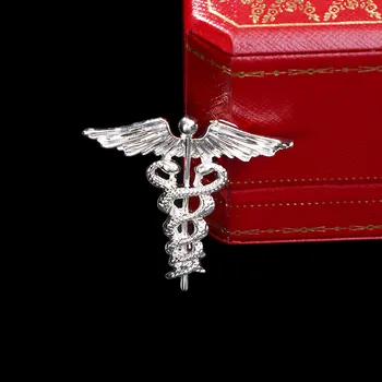 Retro Aripi de Înger Bărbați Insigna Broșă Pin Șarpe Moda Broșe Rever Medalia de Femei Guler Cămașă Accesorii de Îmbrăcăminte