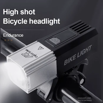 Rezistent la apa Biciclete Lumina Aliaj de Aluminiu Biciclete MTB Față de Lumină USB Reîncărcabilă Lanterna LED-uri Usoare Ciclism Faruri