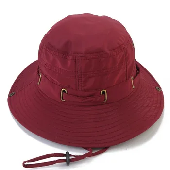 Rezistent la apa Găleată Pălărie de Vară Bărbați Femei Boonie Hat în aer liber, Protectie UV Margine Largă Panama Safari de Vânătoare, Pescuit, Drumeții Palarie de Soare