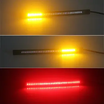 Rezistent la apa Super-Luminos Flexibil Lumina Benzi Decor 48 LED Semnal Lumina Universal Pentru Masina Auto Motociclete Camioane