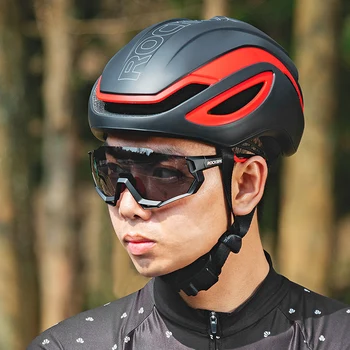 Rockbros nou casca de bicicleta integrat șoc dovada reglabil reflectorizant ultra light bărbați și femei pneumatice casca de siguranță