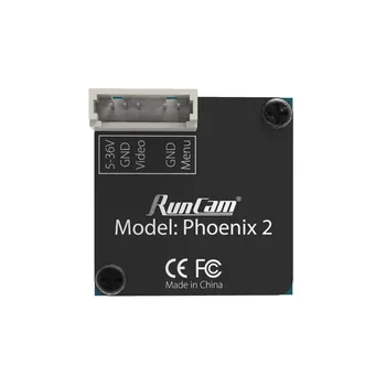 RunCam Phoenix 2 Excelentă performanță lumină scăzută 1000tvl 2.1 mm Freestyle Camera FPV PAL/NTSC Comutare keybord de selecție