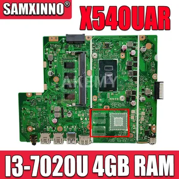 SAMXINNO X540UAR Laptop Placa de baza Pentru Asus X540UB X540UBR X540UA X540UV REV 2.0 Placa de baza W/ I3-7020U CPU 4GB RAM