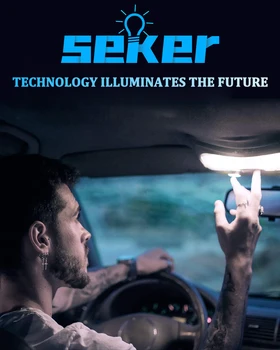 Seker 9pcs Canbus Lumini de Interior Pentru Hyundai Kona EV 2019 2020 + Vehiculului CONDUS Mașina în Interiorul Harta Dom Portbagaj Nici o Eroare de Bec Kit