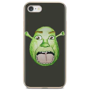 Shrek Coon Pentru iPod Touch iPhone 10 11 12 Pro 4S 5S SE 5C 6 6S 7 8 X XR XS Plus Max 2020 TPU Capac Transparent