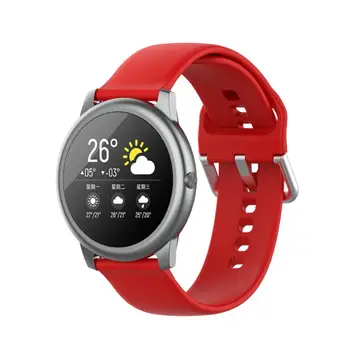 Sport Horloge Polsband Geschikt Voor Xiaomi Haylou Solare LS05 Inteligent, Administrat de o Trupa Pur Kleur Gesp Inteligent Banderola Horlogeband