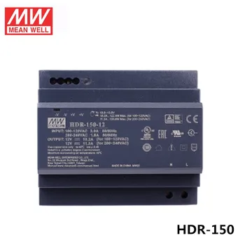 Spui Bine HDR Serie de 5V 12V 15V 24V 48V meanwell 15W 30W 60W 100W 150W DC Ultra Slim Pas Formă Șină DIN Alimentare