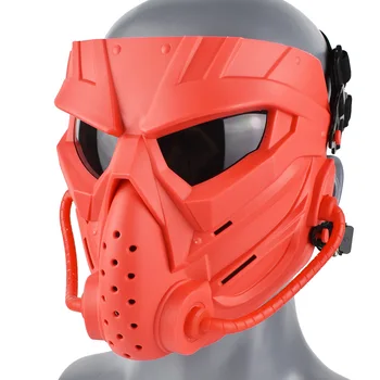 Tactic Masca de Protectie Pentru Airsoft CS Paintball Cosplay Costum Petrecere Militare Craniu Complet Masca de Fata Reglabile Curea Anti-Ceață