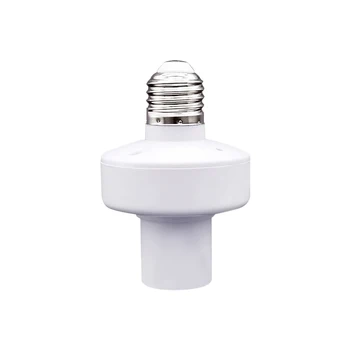 Tcosqy pentru bucatarie fără fir control de la distanță suport lampă E27 folosi direct de tensiune AC dormitor lampă titularului, fara fire de conectare